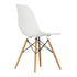 Cadeira Eames em Plástico DSW / Base maple